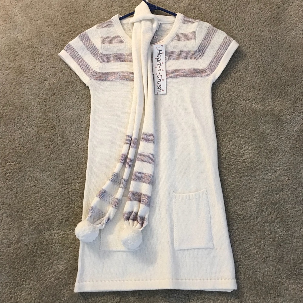 Heart-n-Crush - Sweater Dress, Size Medium